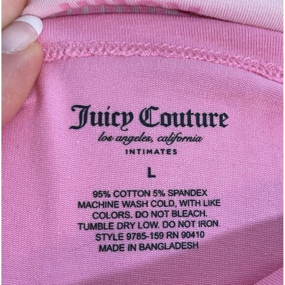 Juicy Couture Black, Pink, Green Hipster Cotton Panty 5 Piece Set Size L NWT - Picture 9 of 10